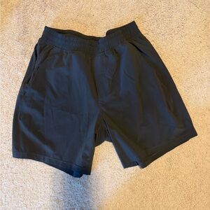 Men's lululemon pace breaker Black Performance Elastic-Waist Shorts